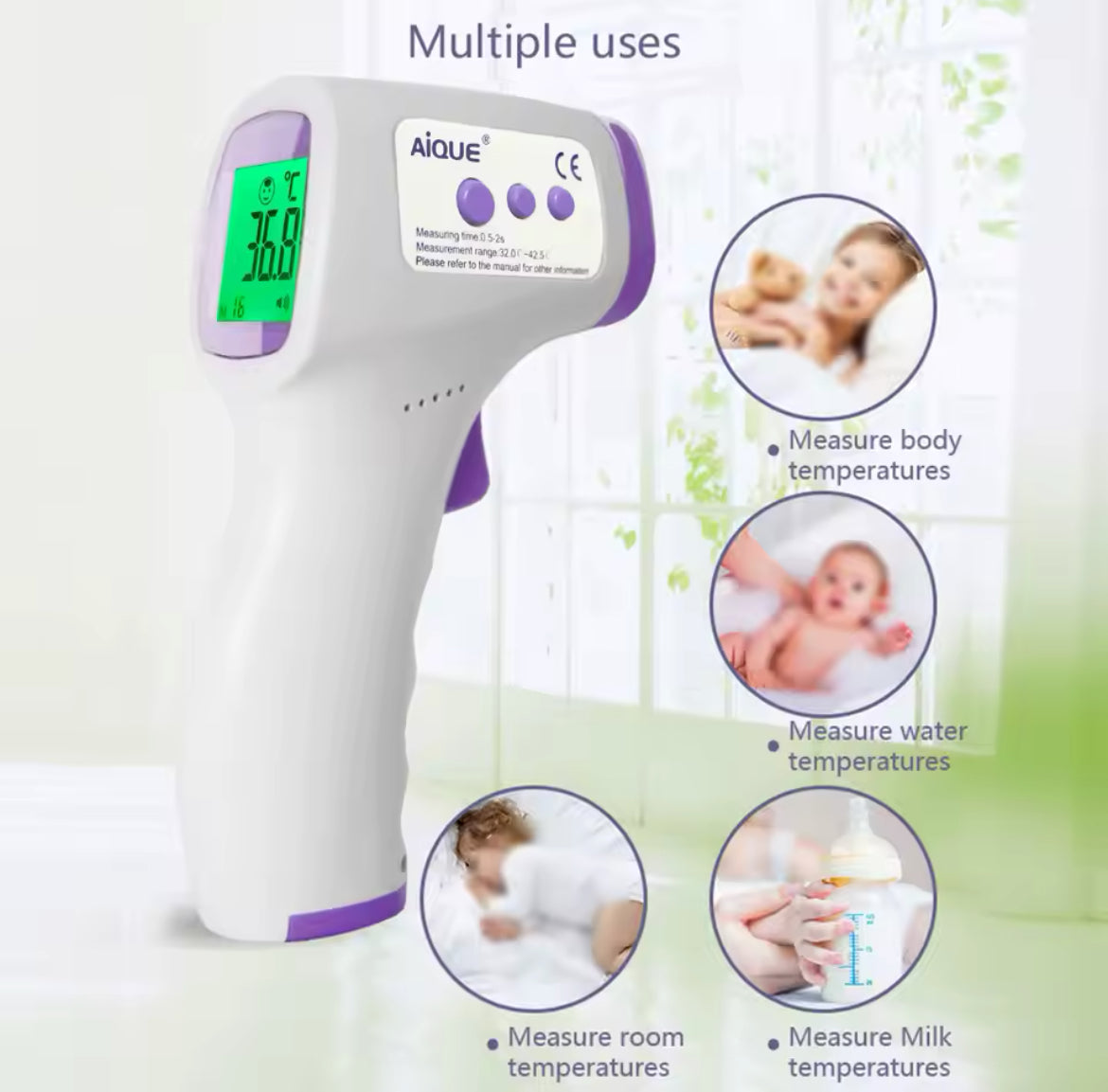 At Home Medical Bundle. Blood pressure monitor + Digital Thermometer + Oximeter